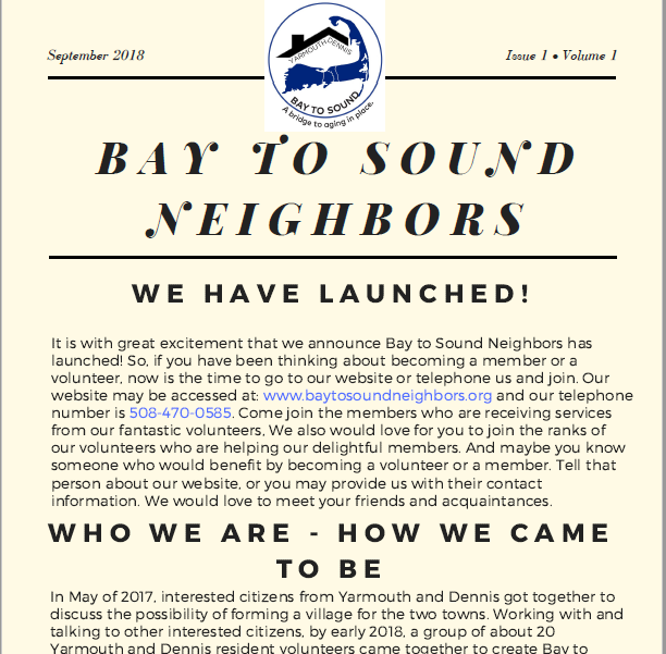 September Newsletter newsletter